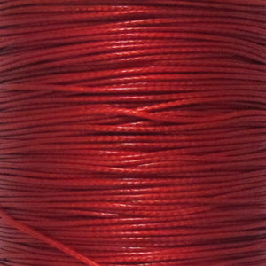 Cord 0.5mm round red 40mt