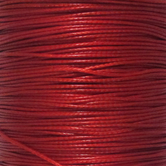 Cord 0.5mm round red 40mt