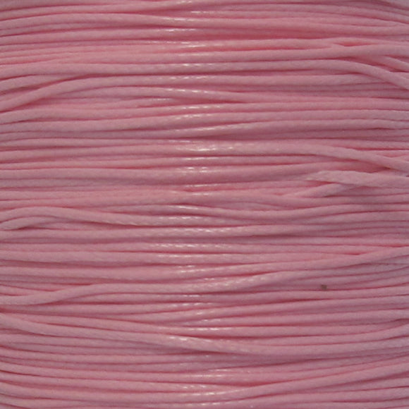Cord 0.5mm round baby pink 40mt