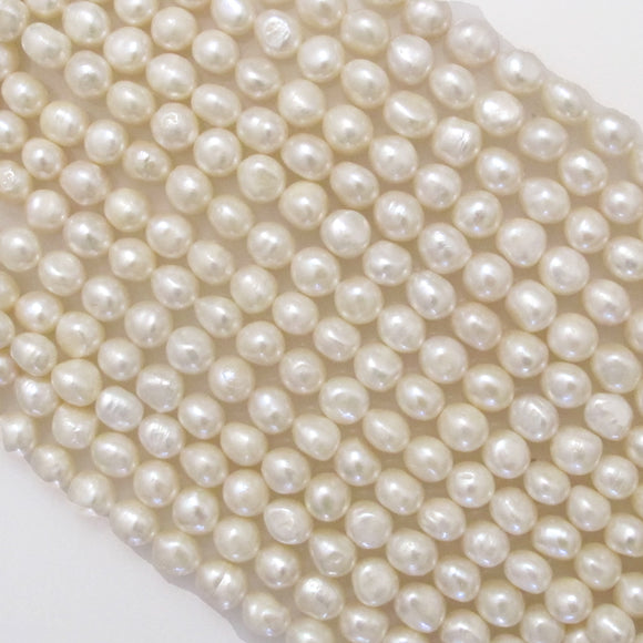 Semi prec 10x8mm angled pearl naturl 40p