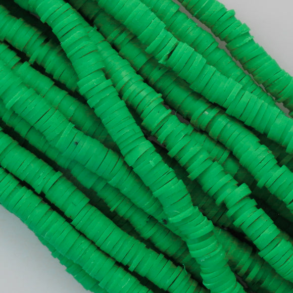 Clay 6mm heishi apple 40cm