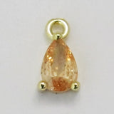 Metal 8mm Drop Gold NF GLD 4pcs