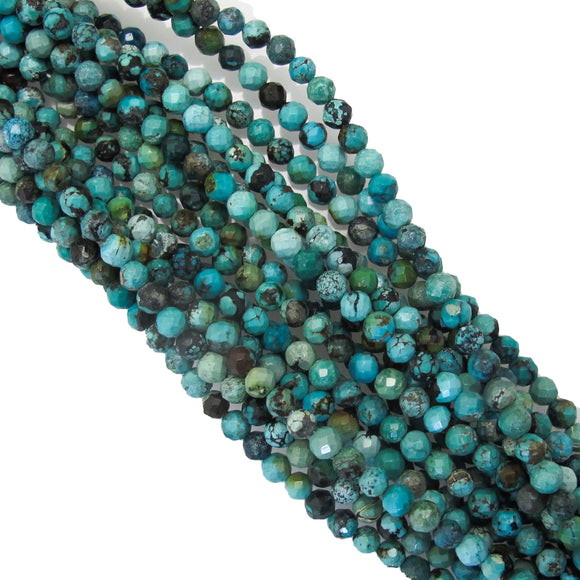 Semi prec 4.5mm REAL TURQUOISE 40+pc