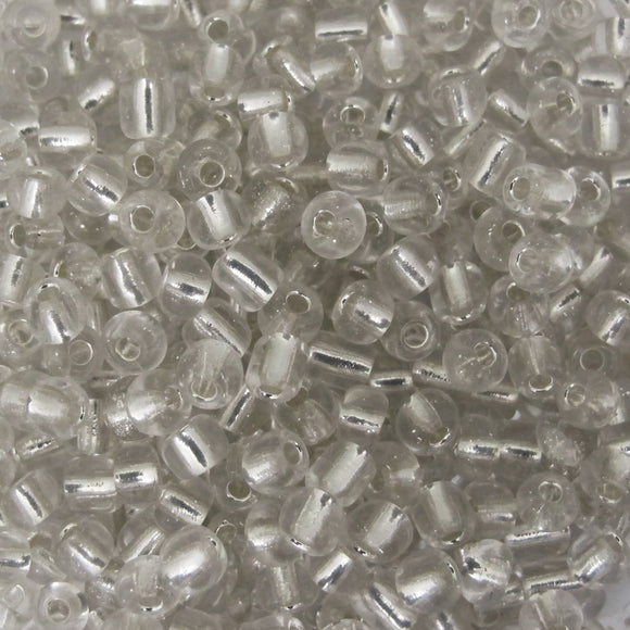 cg size 6 silver lined clear 50g