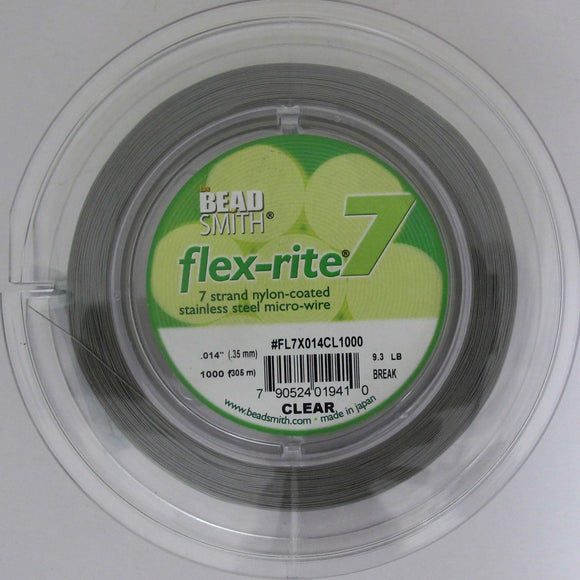 Flexrite .35mm 7str 9.3lb clear 306mtr NFD