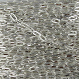 Sterling sil 5.5mm x 3mm flat rect 50cm