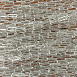 Sterling sil 4mm x 1.3mm flat rect 50cm