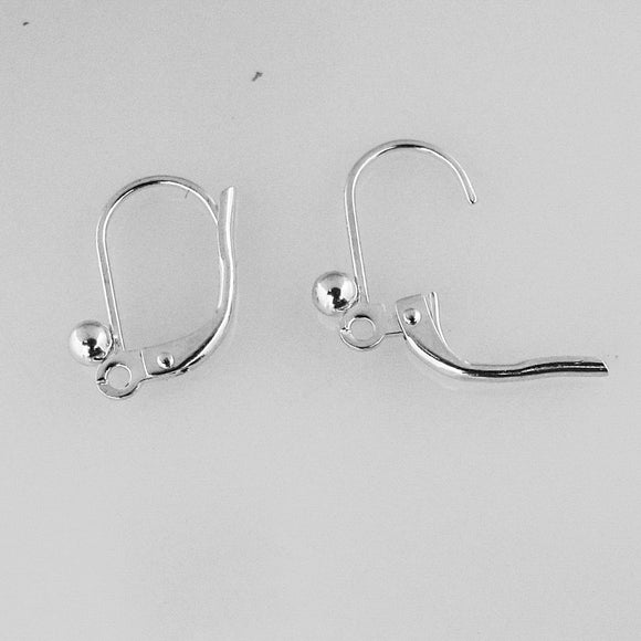 Metal 15mm Continental Hook NF sil 8pcs