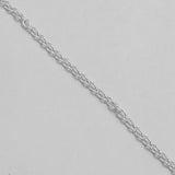 Sterling Sil 55cm 2.25mm cable Neck/L 1p