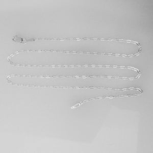 Sterling Sil 45cm 2.7mm H OVAL Neck/L 1p