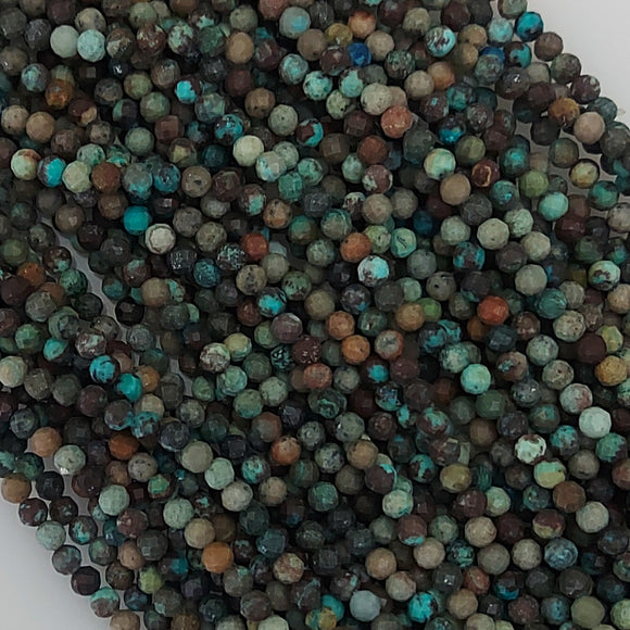 Semi Prec 3.5mm rnd facet new turquo 120