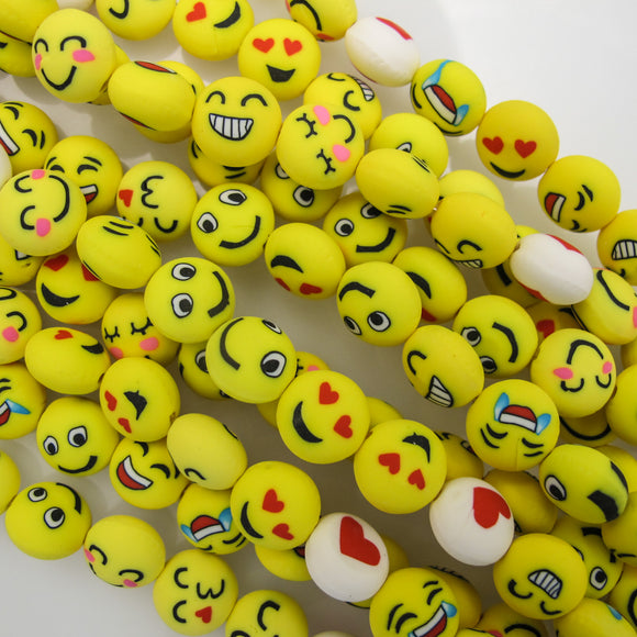 Clay 12mm Emojis 29 pcs