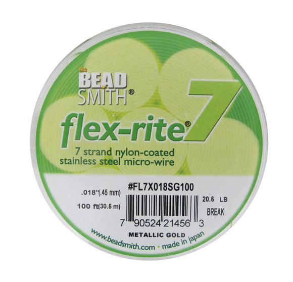 Flexrite .45mm 7st 20.6 lb Gold 30mts