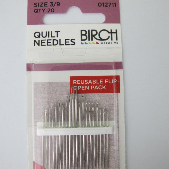 Beading needle size between 3 and 9 20 p