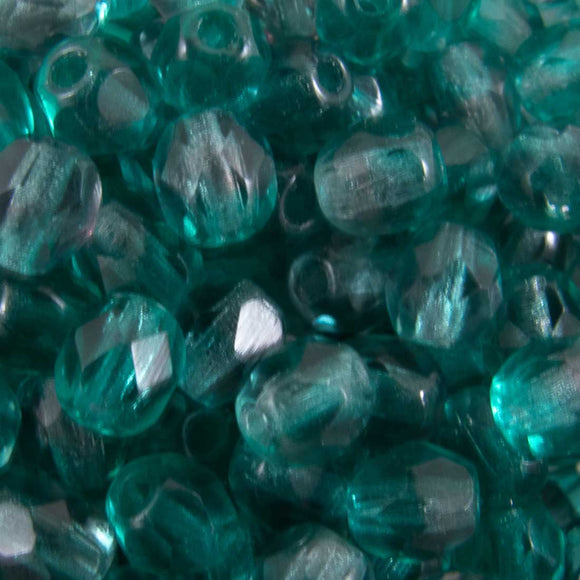 cz 4mm rd facet 2tone bl zirc/amy 50pcs