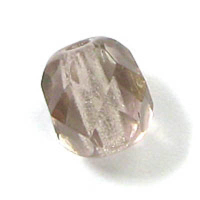 cz 6mm rnd facet trns lgt burgandy 25pc