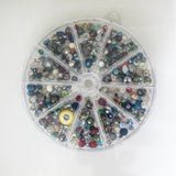 Bead kit 10 Compartment All Glass 400+pcs (NFD)