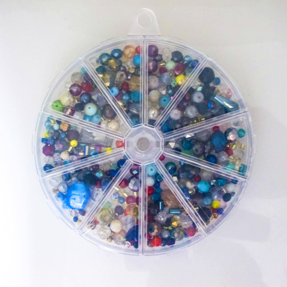 Compartment Bead Display Bead kit 10 Compartment All Glass 400+pcs (NFD) – Wholesale Beads