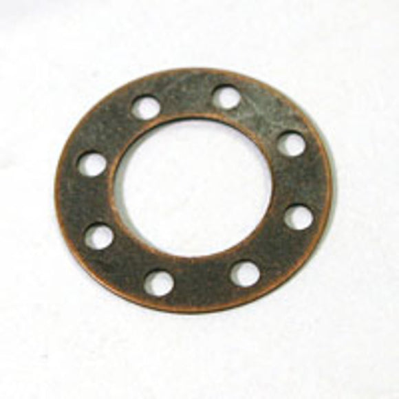 Metal 18mm rnd 8 hole shape Acop 50pcs