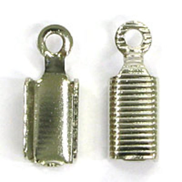 Metal 13x5 leather end nkl NF 50pcs