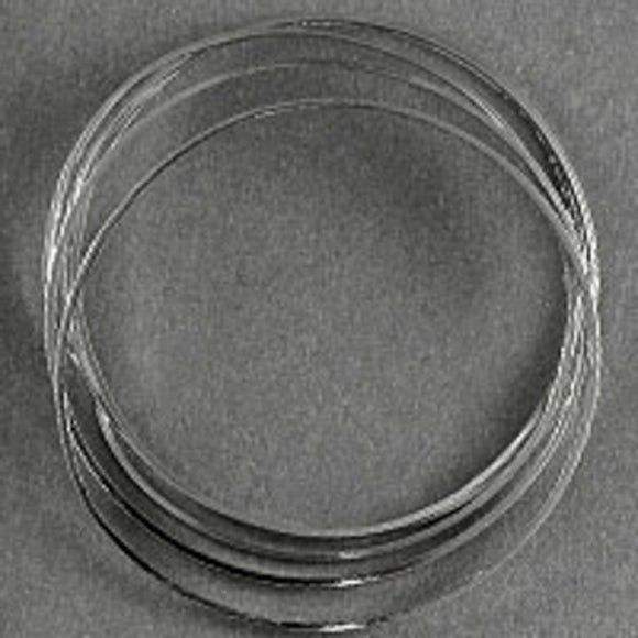 Metal 35mm fine ring Nkl 20pcs