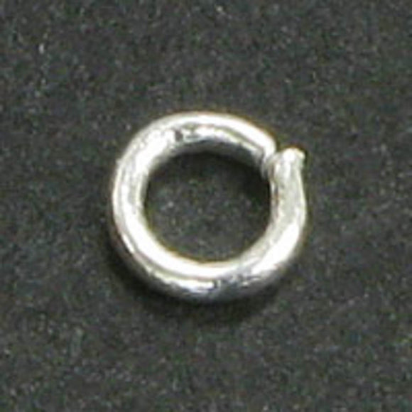 Metal 3mm jump ring silver 100pcs