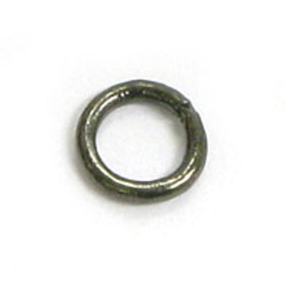 Metal 4mm jump ring black 250pcs