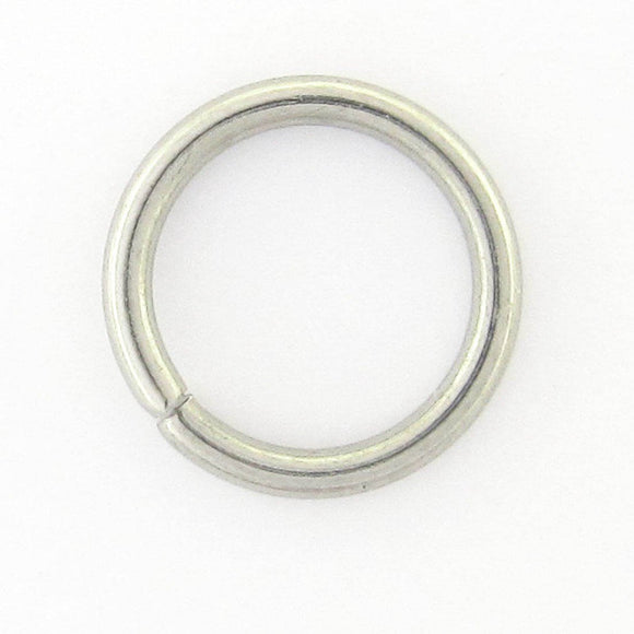 Metal 5x4x.6mm jumpring NF nickel 200pcs