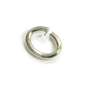 Metal 4x3.5x.7 oval j/ring nkl 100pcs