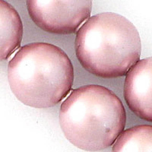 Not Available in the Prahran Store - Austrian Crystals 12mm 5810 rose 6p