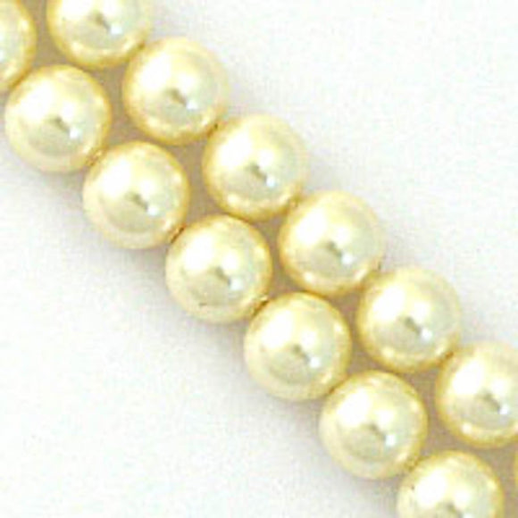 Not Available in the Prahran Store - Austrian Crystals 5mm 5810 cream 100pcs