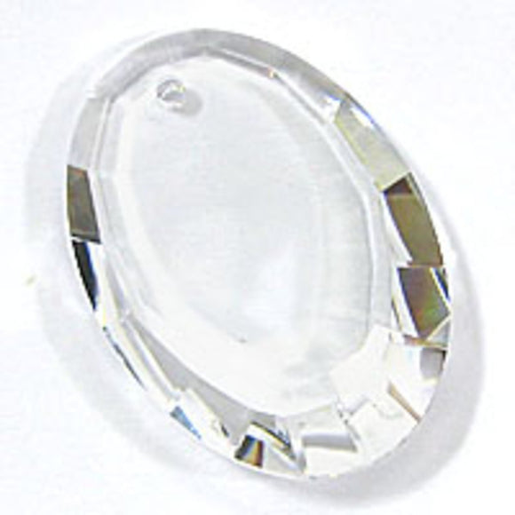 Austrian Crystals 24x17 6120 oval facet crystal