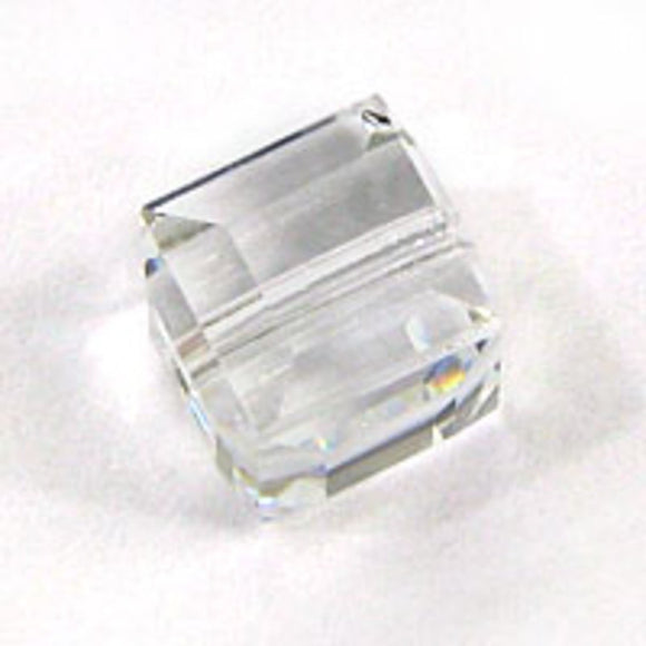 Austrian Crystals 6mm 5601 cube crystal AB 4p