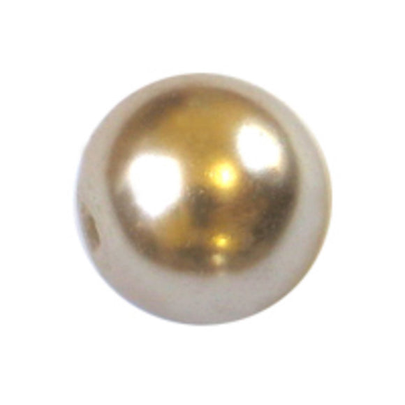 Cg 10mm rnd glass pearl oyster 85pcs