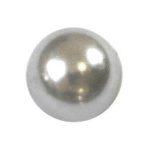 Cg 10mm rnd glass pearl white 85pcs