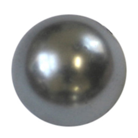 Cg 14mm rnd glass pearl charcol 60pcs