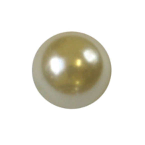 Cg 6mm rnd glass pearl cream 155pcs