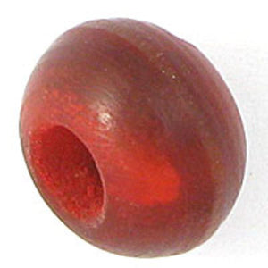 horn 6mm round red 20pcs