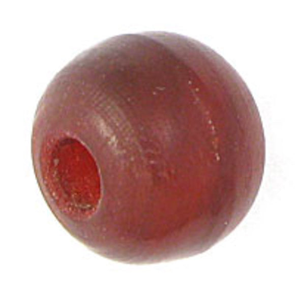 horn 8mm round red 20pcs