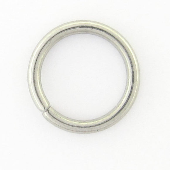 Metal 7x1.2mm jumpring NF nickel 500pcs