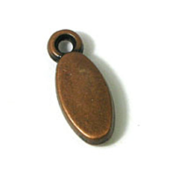 Metal 13x5mm RUNOUT drop plas Acop 100pc