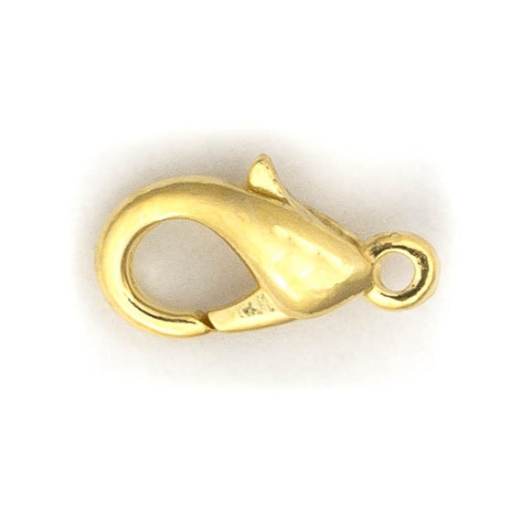 Metal 13mm parrot clasp NF gold 50pcs