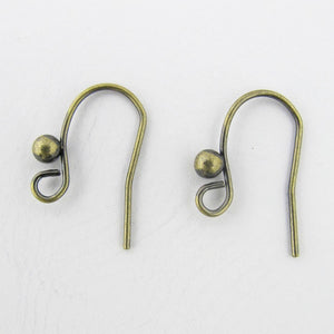 Metal 15mm hook with 3mm ball A brs 100p
