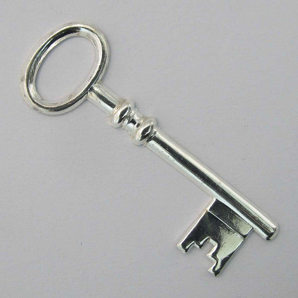 Metal 55mm key nickle 3pcs
