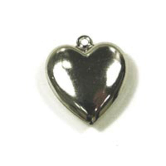Metal casting 21x6 2 sided heart nickl 6