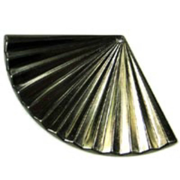 Metal casting 35x55mm rippld fan blk 4p NFD