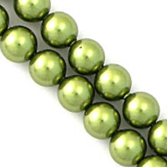 Not Available in the Prahran Store - Austrian Crystals 6mm 5810 light green 100pcs